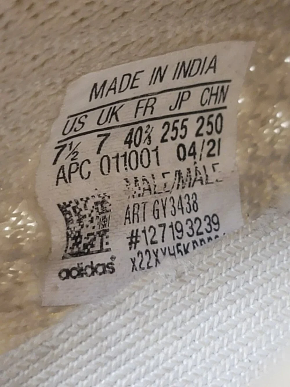 Adidas Yeezy 350 Light V2 Boost Low Size 7.5 Mens Sneakers White